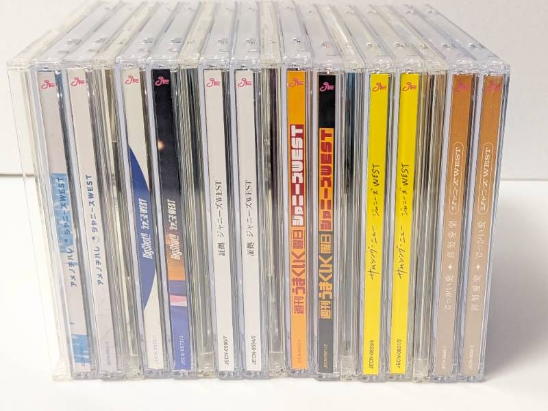 WEST. シングルCD、アルバム 68本セット まとめ売り - メルカリ