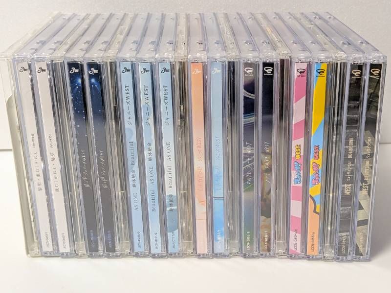 WEST. シングルCD、アルバム 68本セット まとめ売り - メルカリ