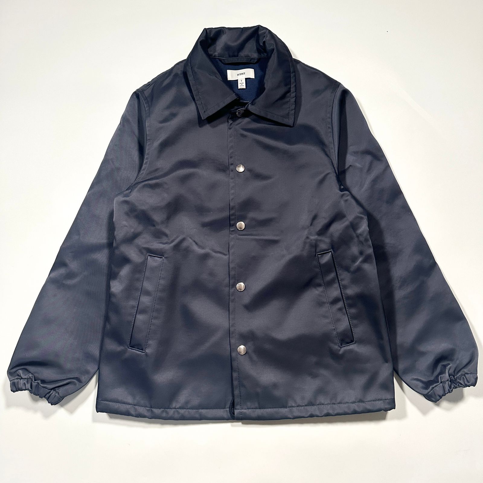 HYKE ハイク ナイロンボンディング コーチジャケット 151-17046