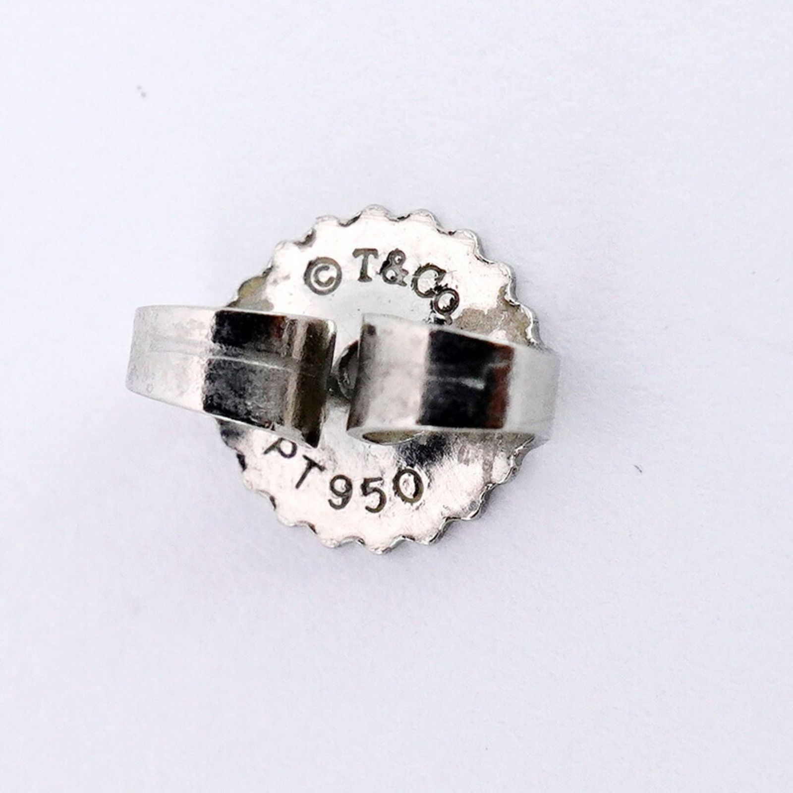 ティファニー(Tiffany) ティファニー ピアス ソリティア 1PD Pt950