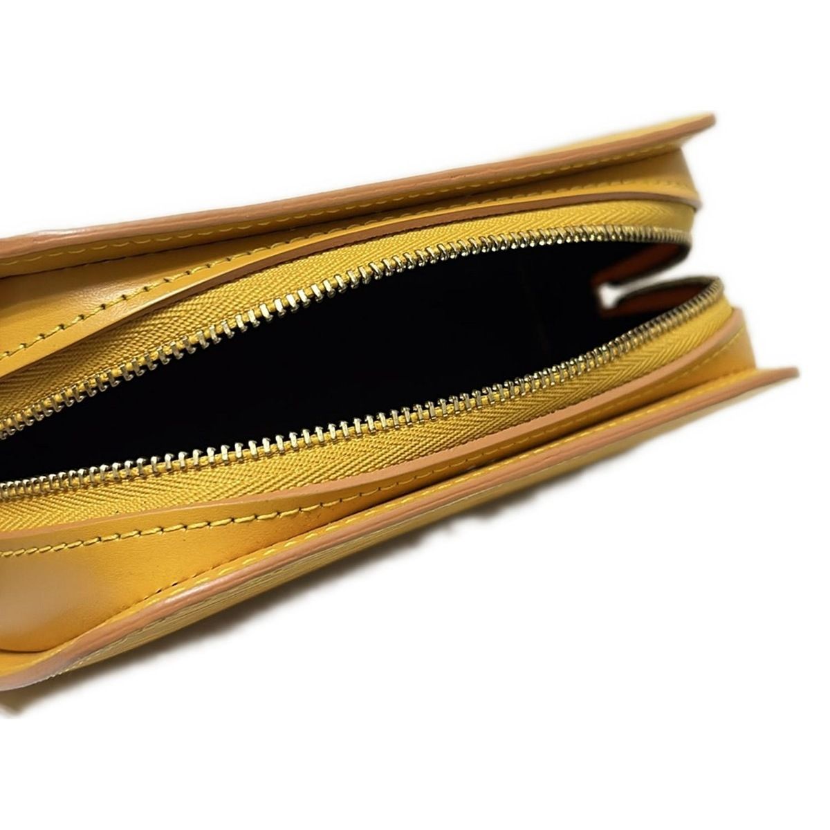  LOUIS VUITTON ルイヴィトン ポーチ エピ ドーフィーヌPM M 48449 ジョーヌ レザー ポーチ バッグ