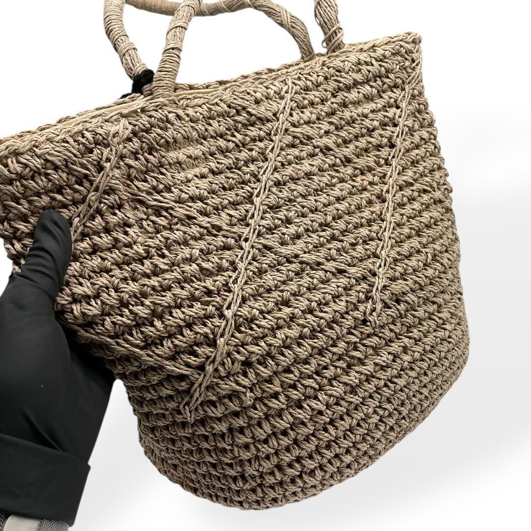 極美品 Mackintosh Philosophy かごバッグ ストローバッグ - メルカリ