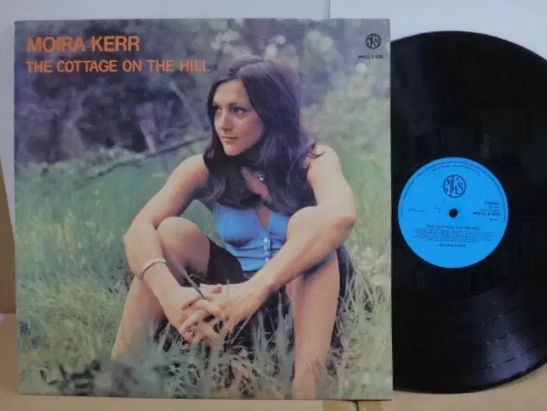 UK LP Moira Kerr ー 1976 年 早い Folk