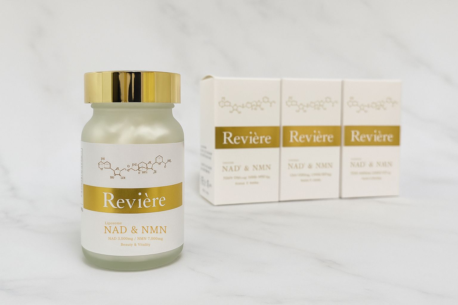 NAD+&NMN サプリメント】Revière リヴィエール - メルカリ