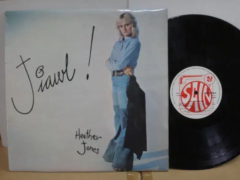UK LP Heather Jones ー Jiawl 1976 年 早い