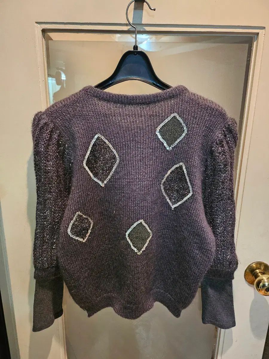 イヴ・サンローラン スパンコール ニット M - メルカリ