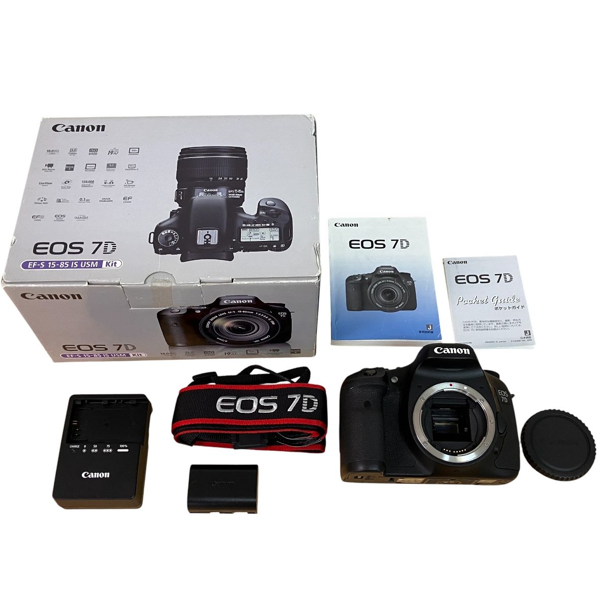 Canon DS126251 EOS 7D ボディデジタル一眼レフ カメラ キャノン 中古