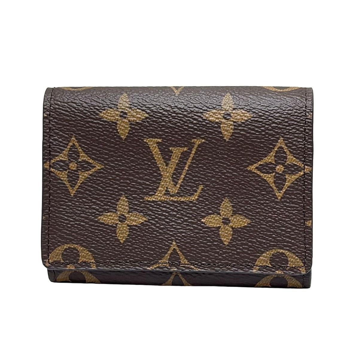 LOUIS VUITTON ルイヴィトン カードケース モノグラム アンヴェロップカルトドゥヴィジット M 63801