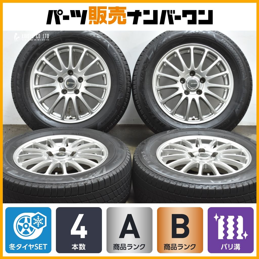VRX 3付 エコフォルム 16 in 6 5 J 38 PCD 114 3 ブリヂストン ブリザック 215 60 R クラウン カムリ オデッセイ ヴェゼル アコード