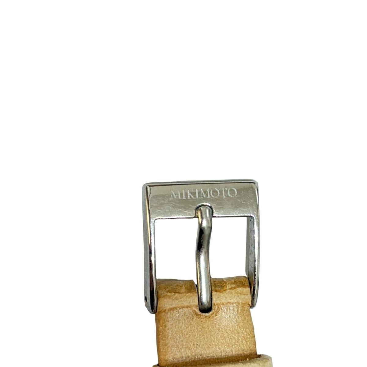 mikimoto(ミキモト) 小物美品 - ベージュ×シルバー×アイボリー 腕時計