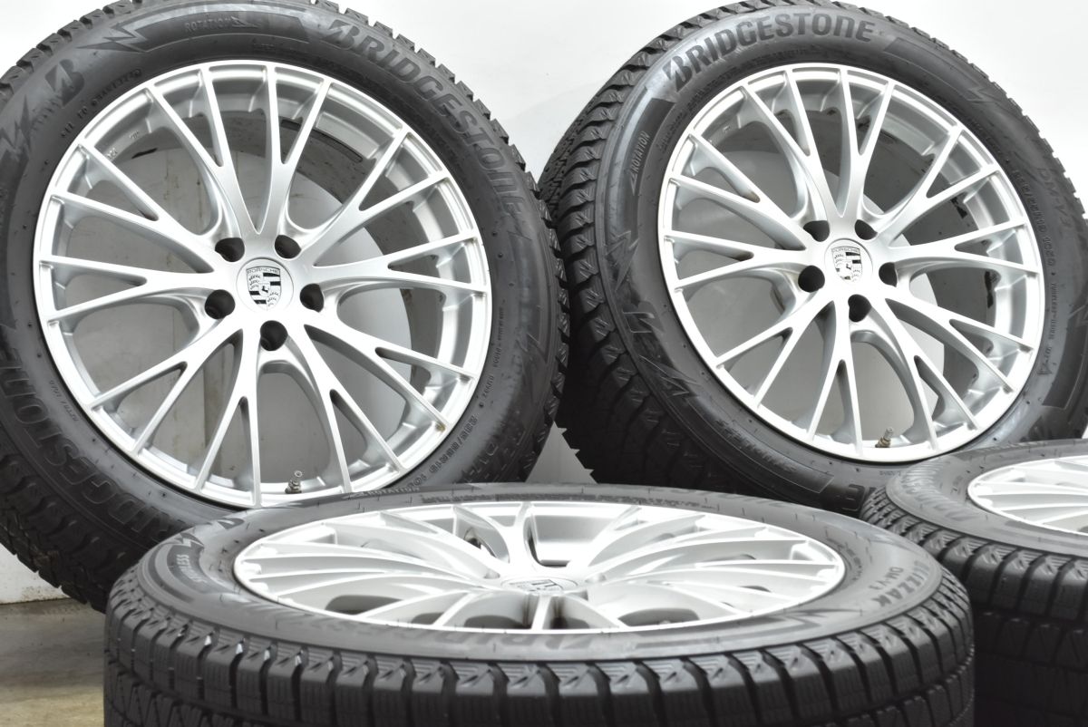 製 超バリ溝 MAK RENNEN 19 in 8 J 21 PCD 112 ブリヂストン ブリザック DM V 3 235 55 R ポルシェ マカン スタッドレス ターボGTS