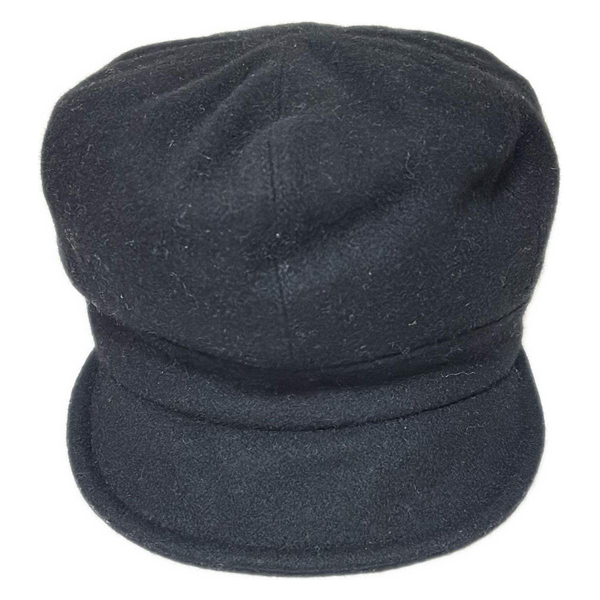 Burberry Blue Label バーバリーブルーレーベル 帽子 57 黒 その他 コットン アンゴラ