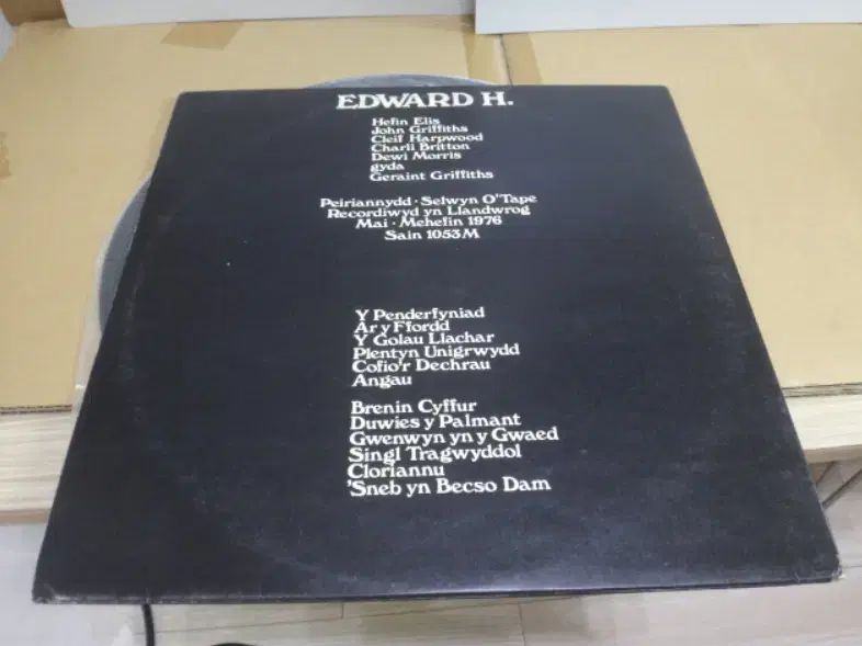 UK LP Edward H Dafis ー 1976 年 早い