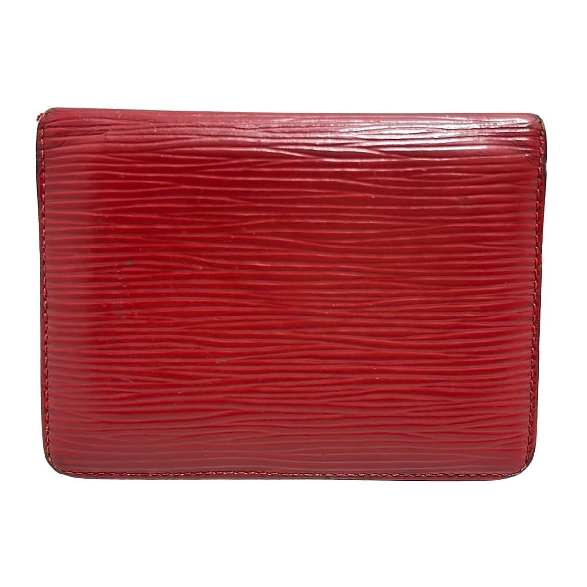 LOUIS VUITTON ルイヴィトン パスケース エピ ポルト2カルトヴェルティカル M 63207 カスティリアンレッド レザー