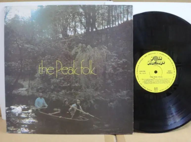 UK LP 看板 The Peak Folk ー 1976 年 早い