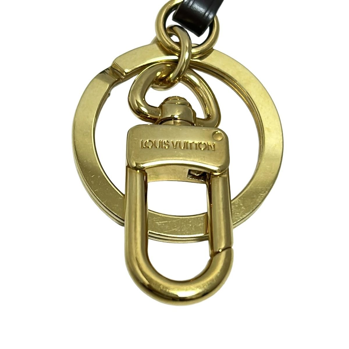 LOUIS VUITTON(ルイヴィトン) キーホルダー(チャーム)美品 - ダーク