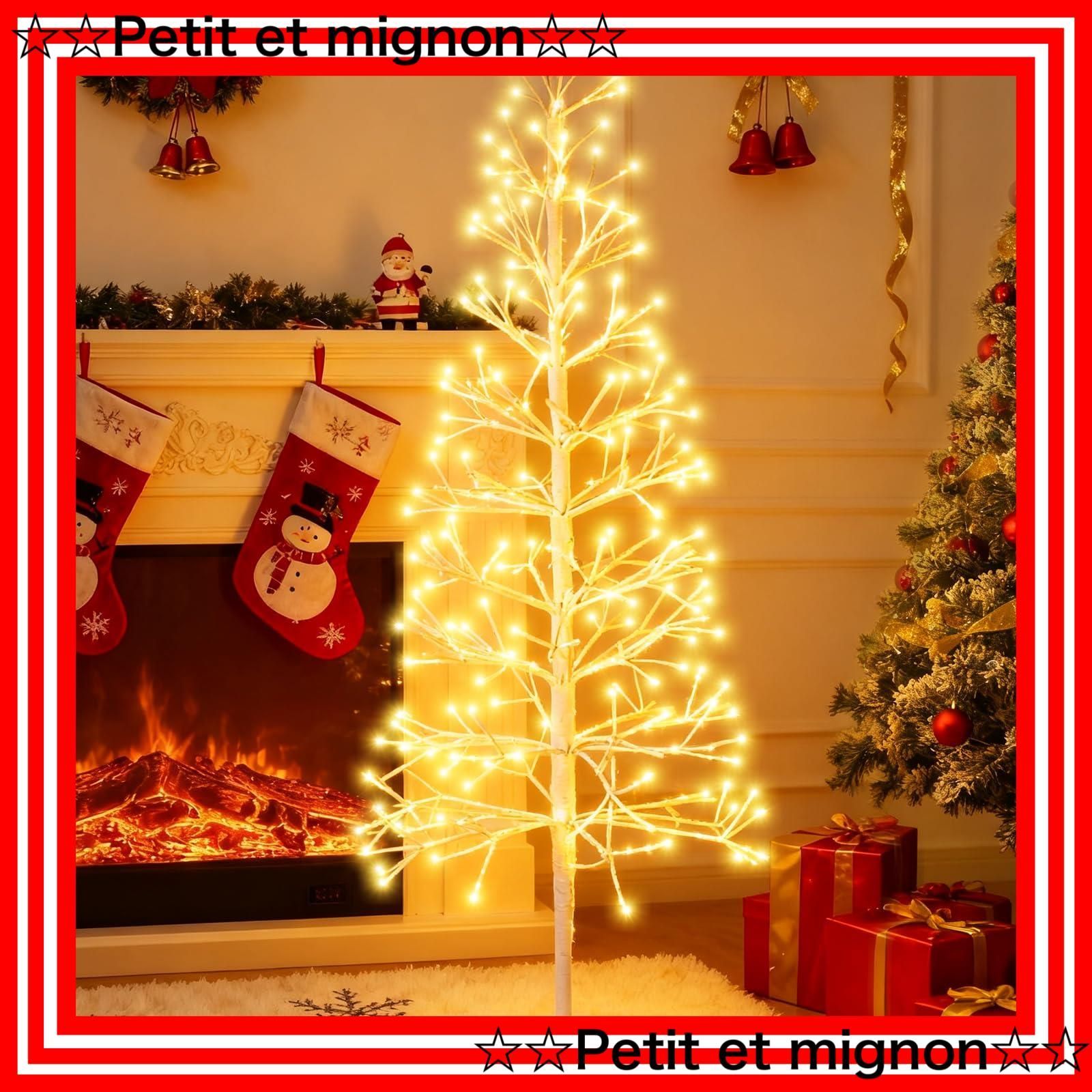 即日発送】150cm LED シラカバツリーライト Christmas Tree クリスマス