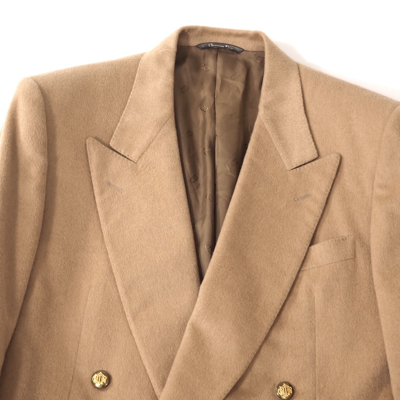 Christian Dior MONSIEUR ヴィンテージ ピュアキャメル ダブルブレスト