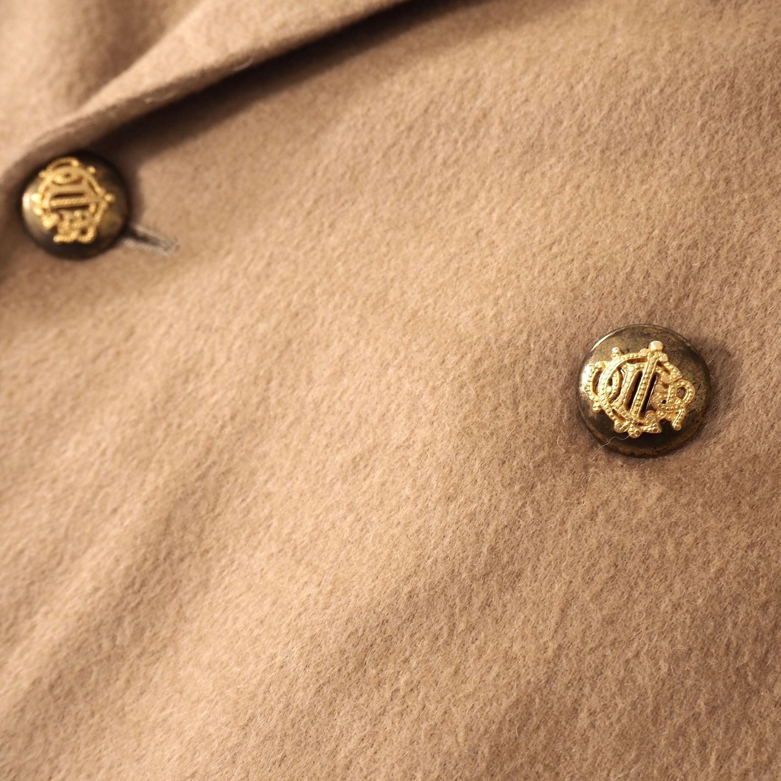 Christian Dior MONSIEUR ヴィンテージ ピュアキャメル ダブルブレスト