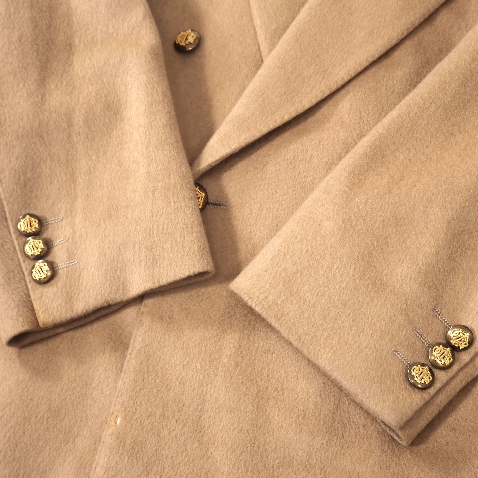 Christian Dior MONSIEUR ヴィンテージ ピュアキャメル ダブルブレスト