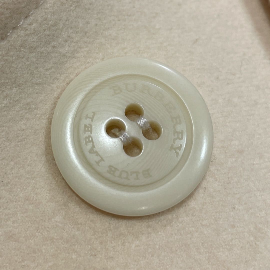 BURBERRY BLUE LABEL バーバリーブルーレーベル ウールピーコート