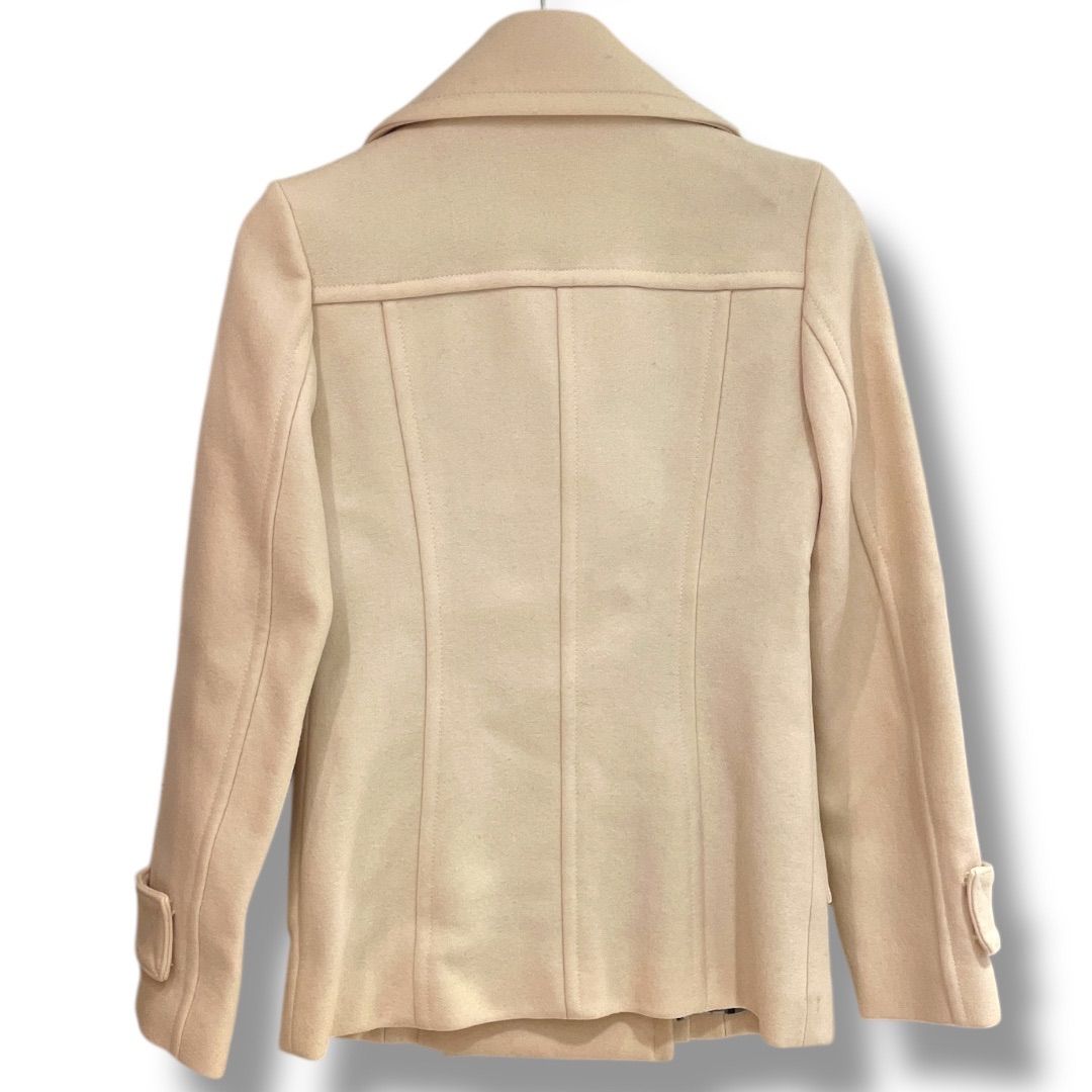 BURBERRY BLUE LABEL バーバリーブルーレーベル ウールピーコート