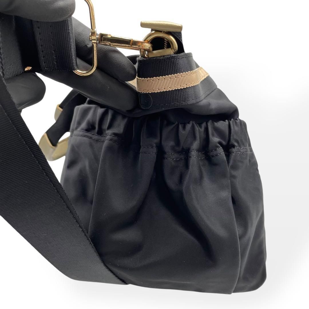 極美品 TOCCA トッカ 2way ショルダーバッグ ハンドバッグ ブラック