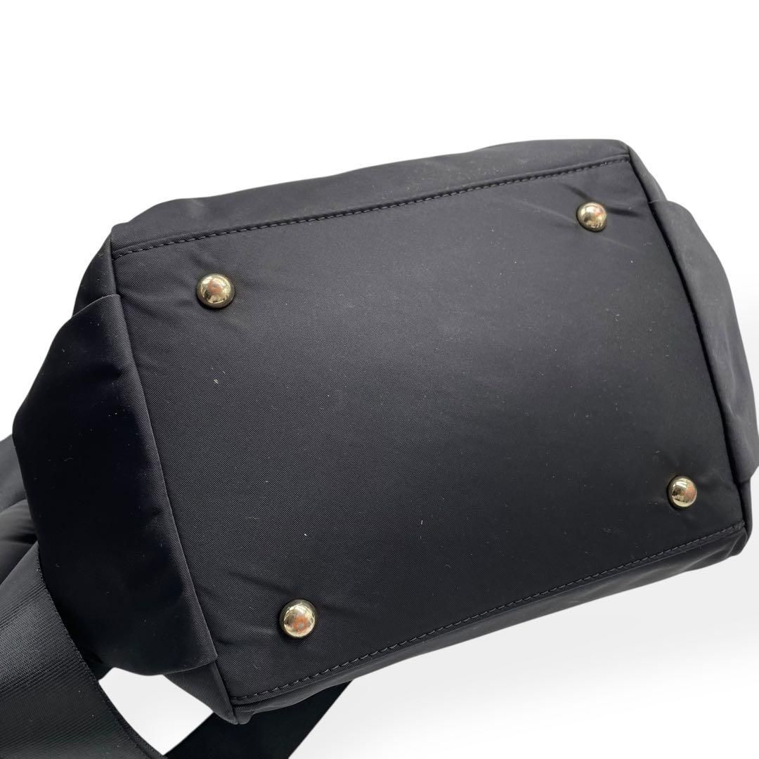 極美品 TOCCA トッカ 2way ショルダーバッグ ハンドバッグ ブラック