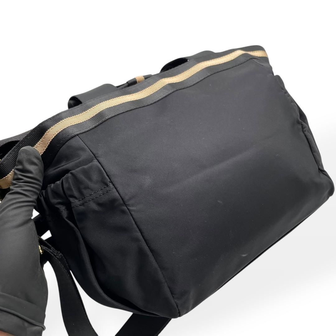 極美品 TOCCA トッカ 2way ショルダーバッグ ハンドバッグ ブラック