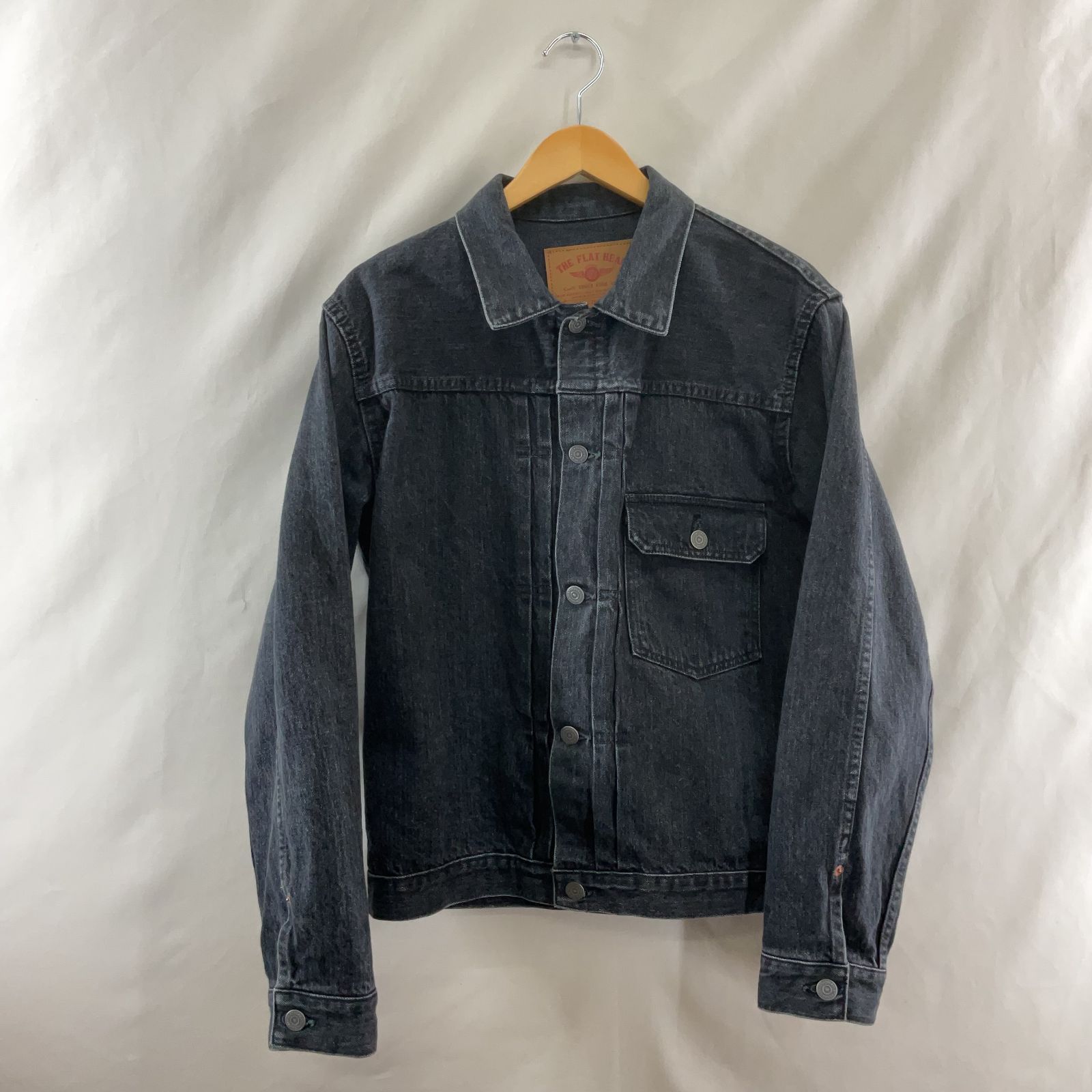 THE FLAT HEAD (ザ フラットヘッド) FN-OJ-DB001C 12.5oz 加工