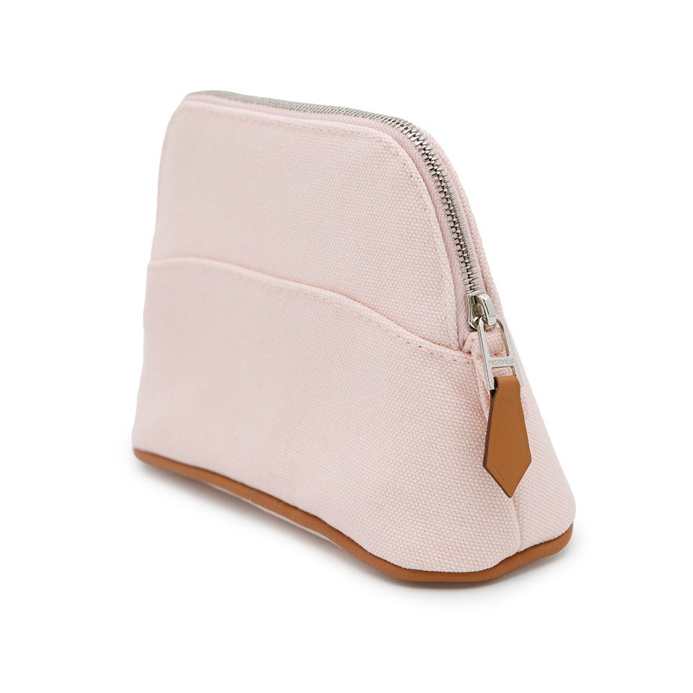 Hermès ポーチ ☆エルメス ポーチ ボリードポーチ ミニミニ ローズパール/シルバー