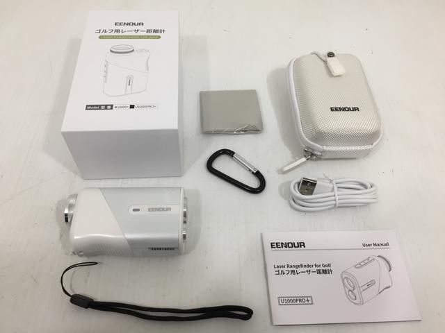 返品OK 【中古ゴルフ用品】EENOUR(イーノウ) レーザー距離計 U1000PRO+