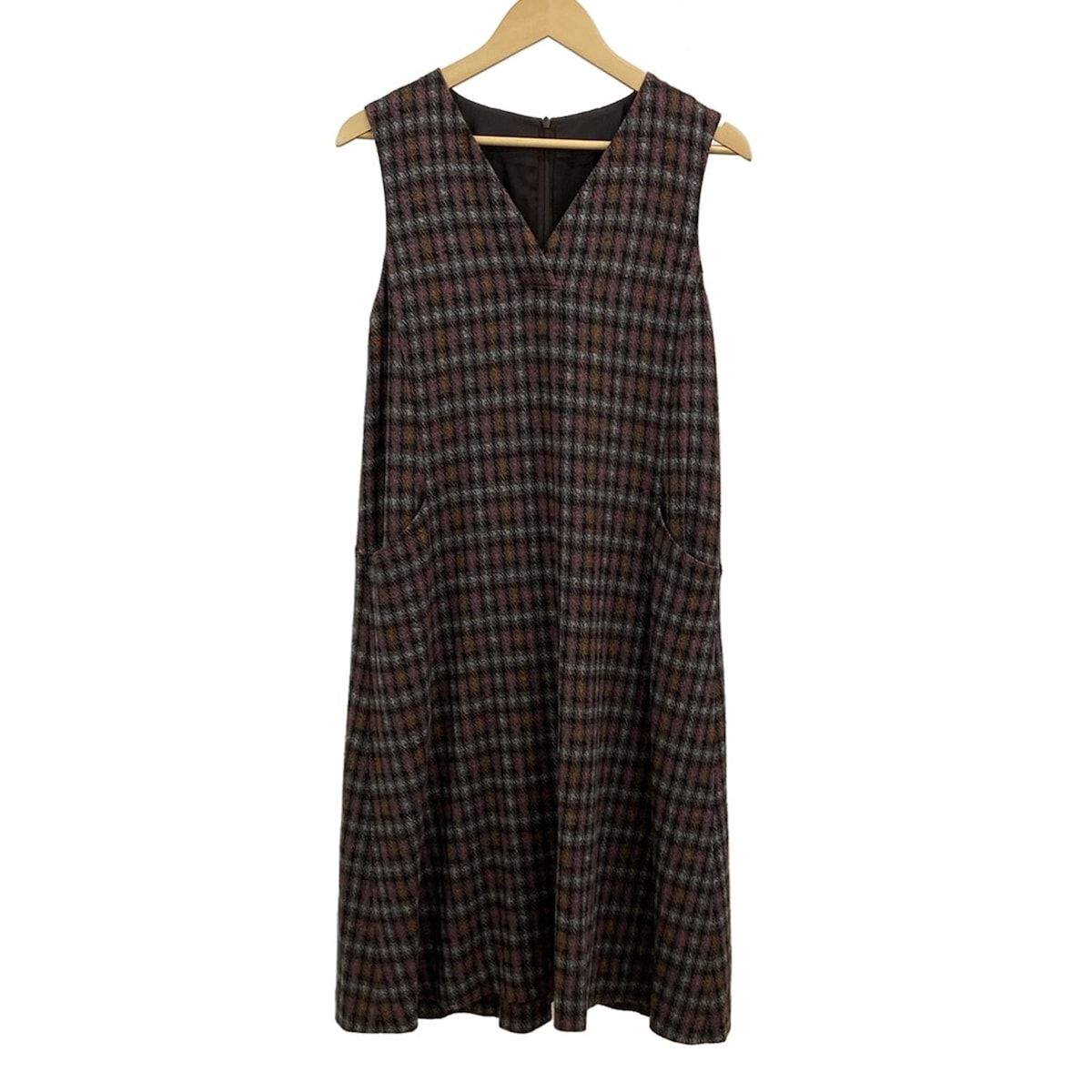 Leilian(レリアン) ワンピース サイズ9 M レディース美品 - ダーク