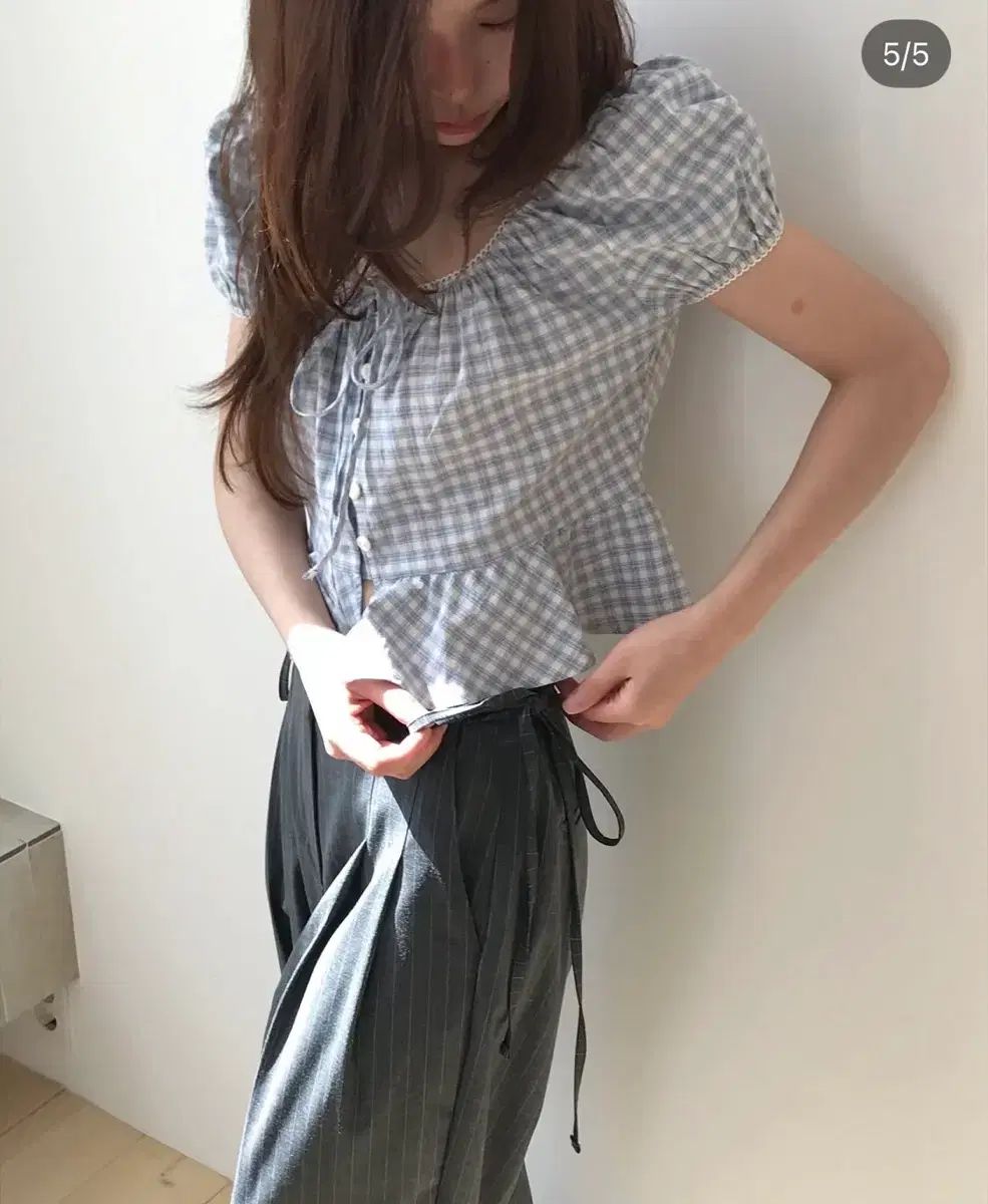 ストライプ スラックス