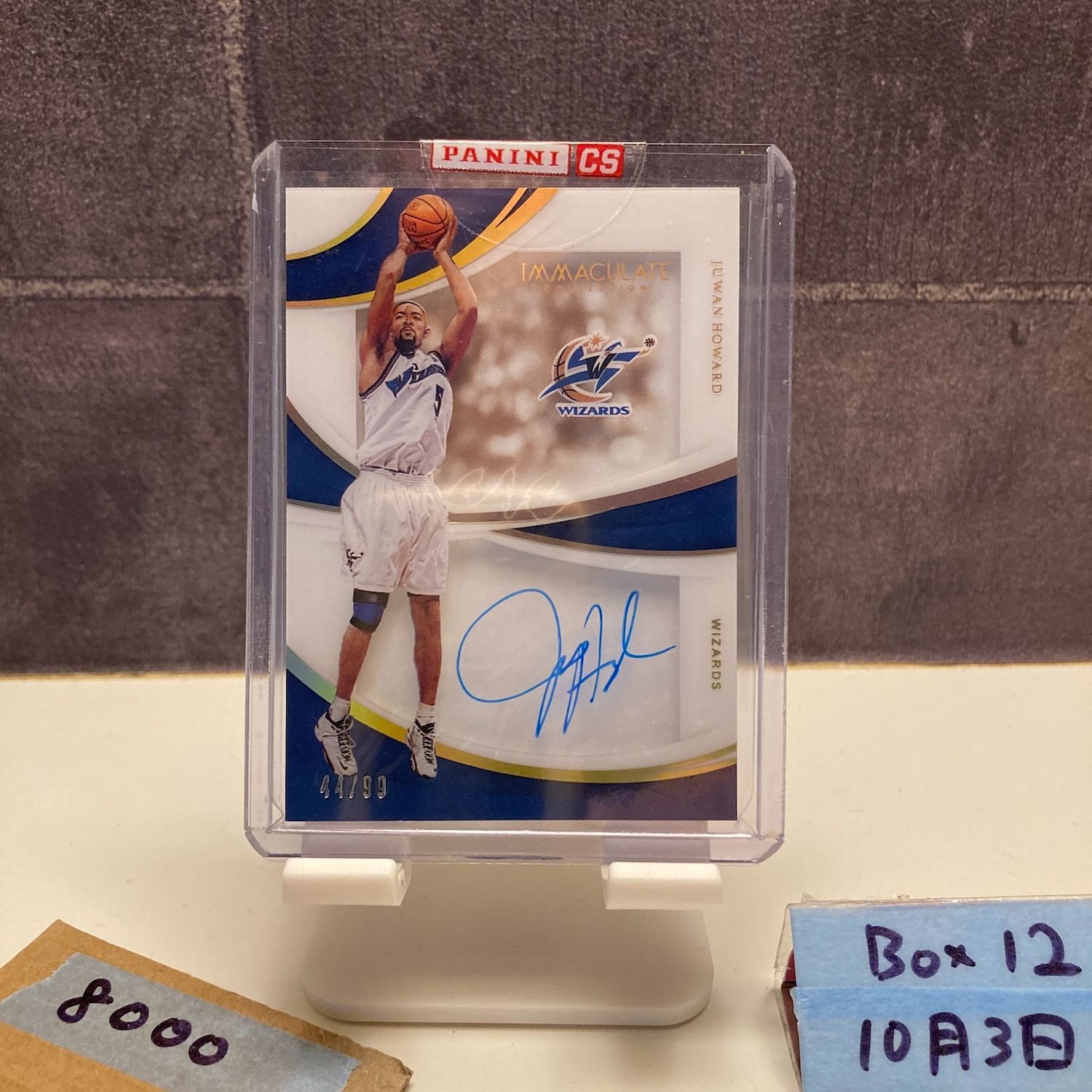 2018 Panini Immaculate Collection Juwan Howard 44/99 直筆サイン