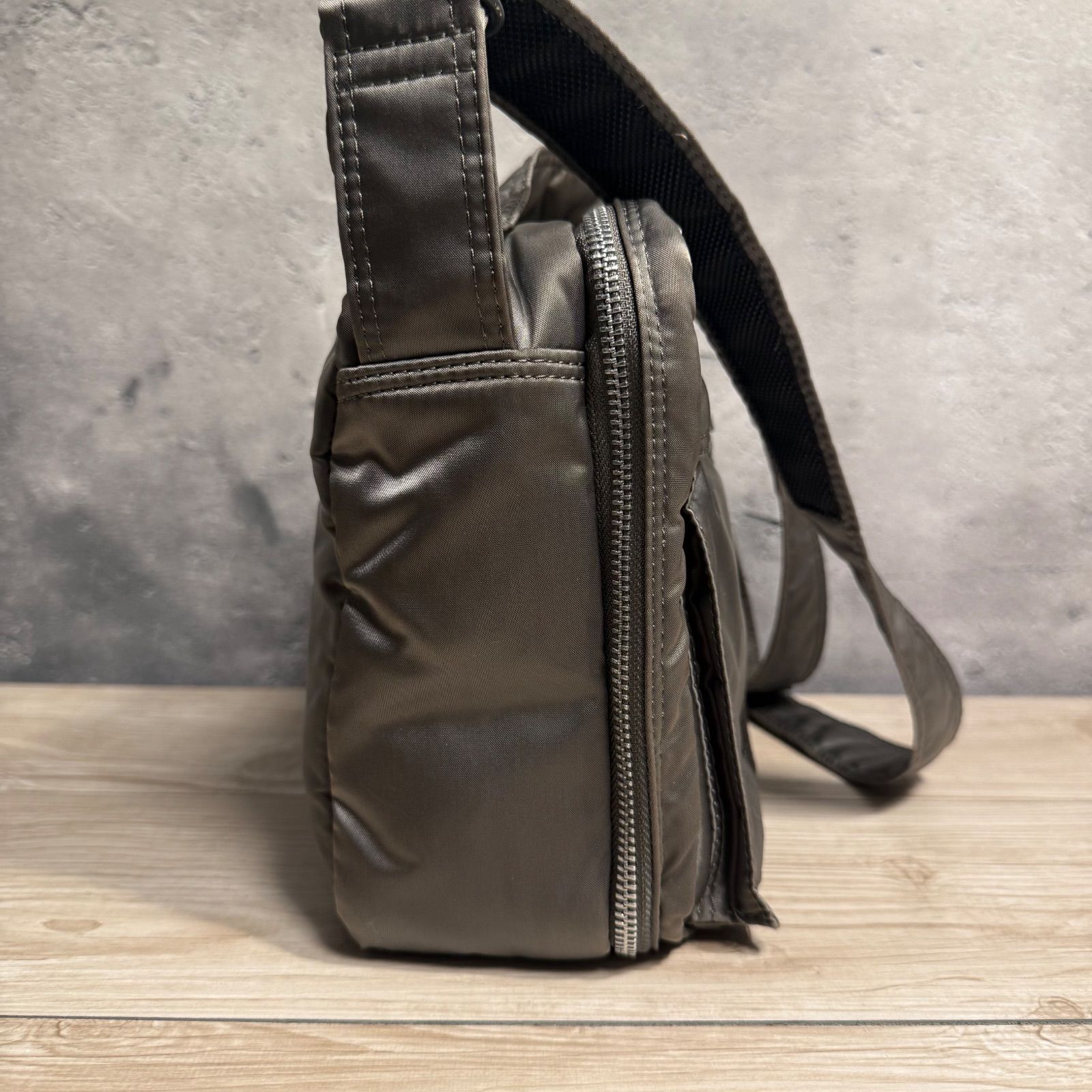 ✨PORTER ポーター TANKER タンカー ショルダーバッグ シルバーグレー