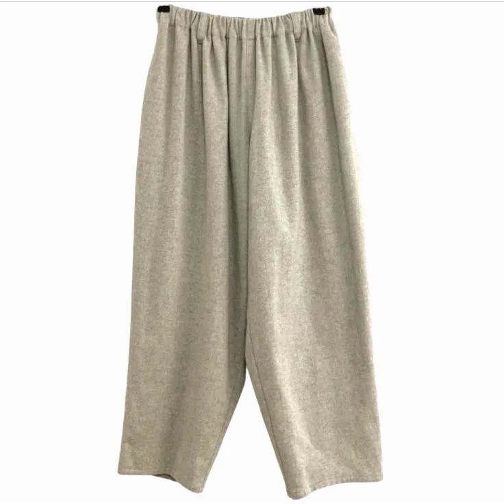 BASCO バスコ nest 毛 麻 ナイロン マオパンツ 2 - メルカリ