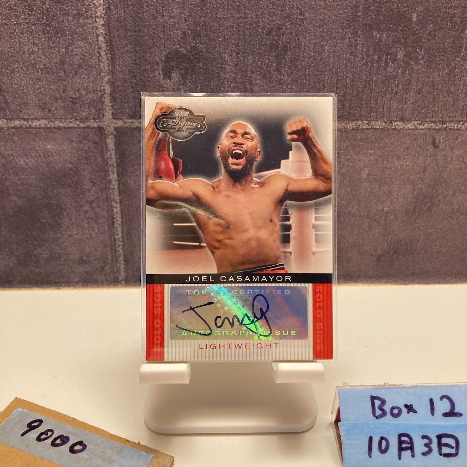 TOPPS COーSIGNERS autograph 2006 Topps Co-Signers Joel Casamayor 直筆サインカード カード