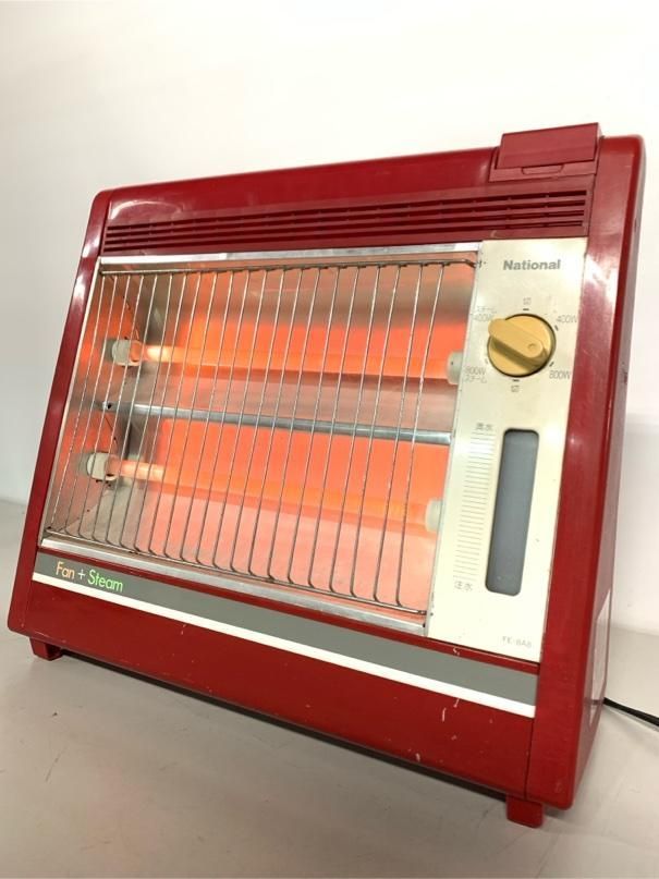ナショナル パネル ファンヒーター 昭和レトロ 当時物 インテリア 動作品 ナショナルファンヒーター スチーム 昭和レトロ 希少 A4754A12