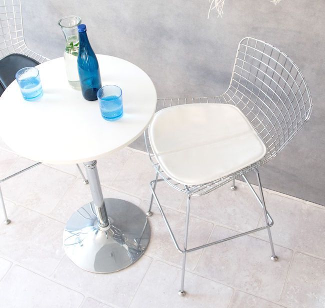 リプロダクト ハリーベルトイアデザイン バーチェア カウンターチェア