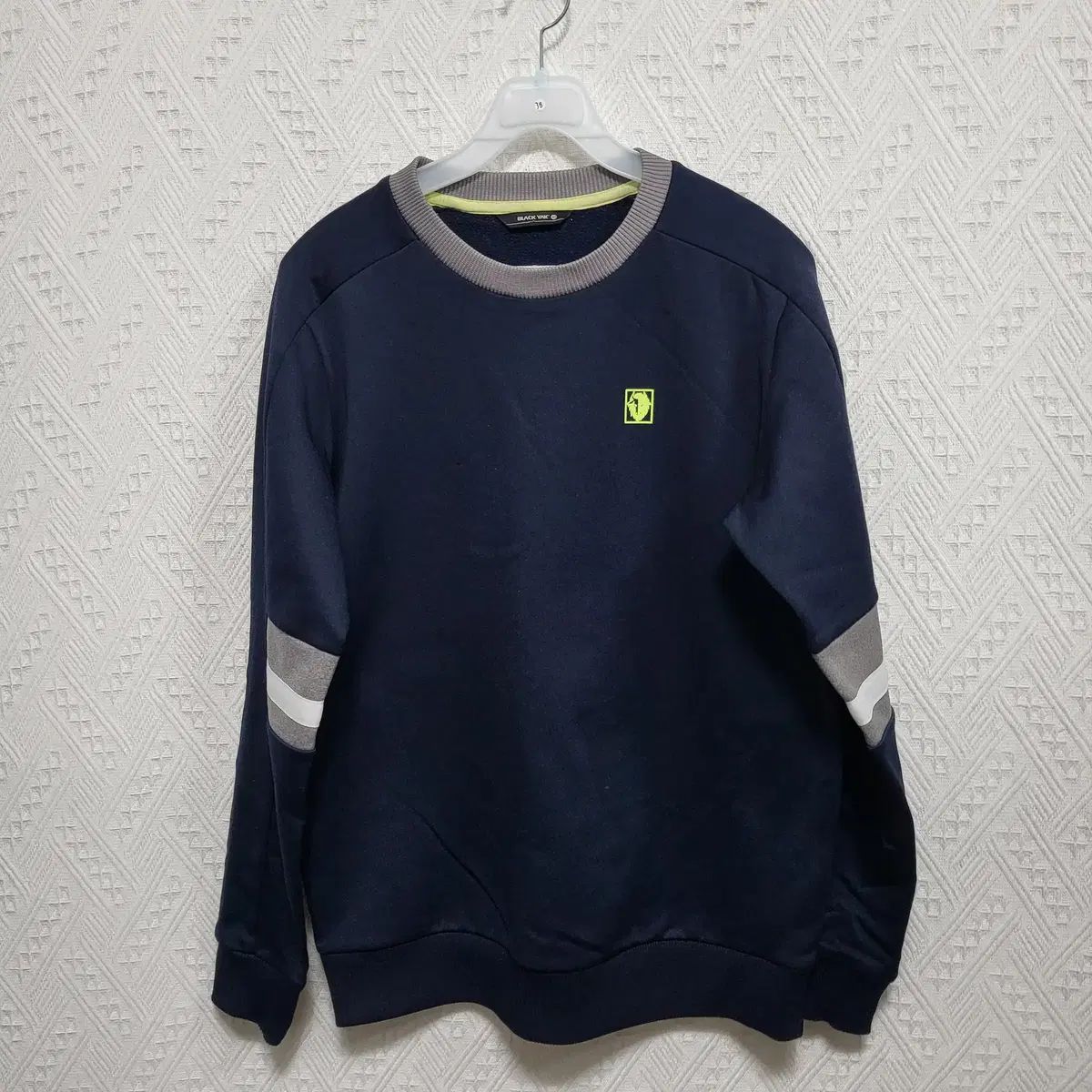 【豊富な，お買い得】 ブラックヤク キッズ ネイビー 起毛 スウェット 165 Tシャツ