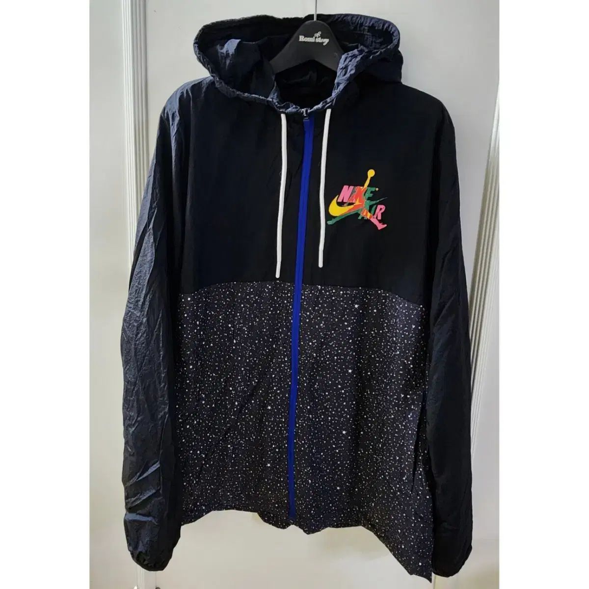 NIKE ナイキ エア ジョーダン アウター ウィンドブレーカー ジップアップ ジャケット オレオ