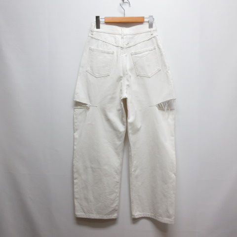 Maison Margiela メゾンマルジェラ ホワイトスラッシュ カットオフ 楽天市場】MAISON MARGIELA メゾンマルジェラ ジーンズ S51LA0106