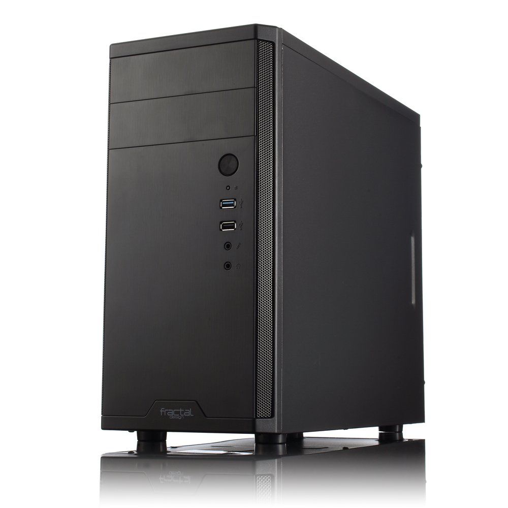 Fractal Design Core 1100 マイクロタワー型PCケース CS 4792 FD-CA-CORE-1100-BL ブラック