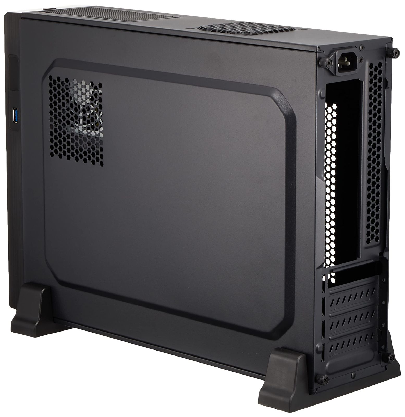 SCYTHE サイズ 300 W SFX電源搭載 Micro-ATXスリムPCケース OTTER ブラック