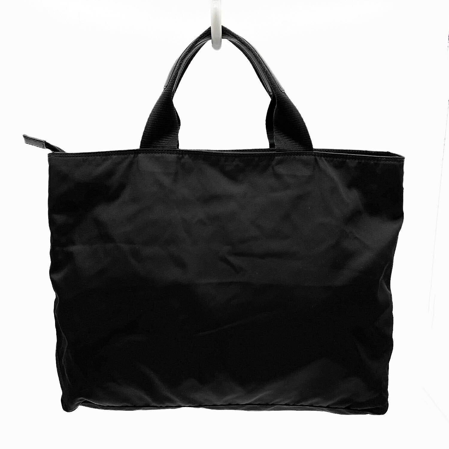 PRADA プラダ 2WAY トートバッグ ショルダー 三角プレート