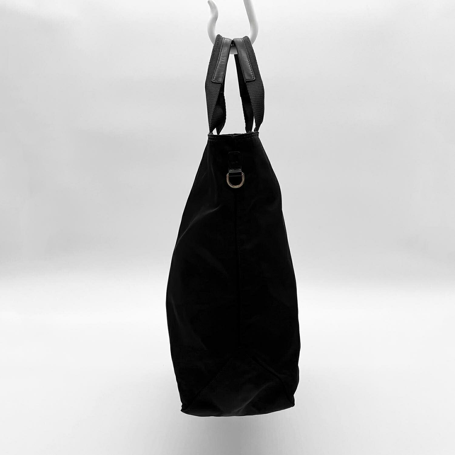 PRADA プラダ 2WAY トートバッグ ショルダー 三角プレート