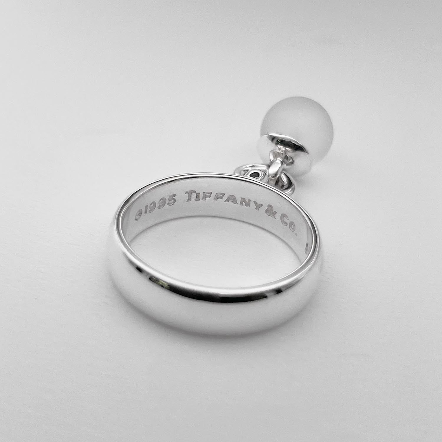 Tiffany&Co. ティファニー 12.5号 ボールダングル リング 指輪