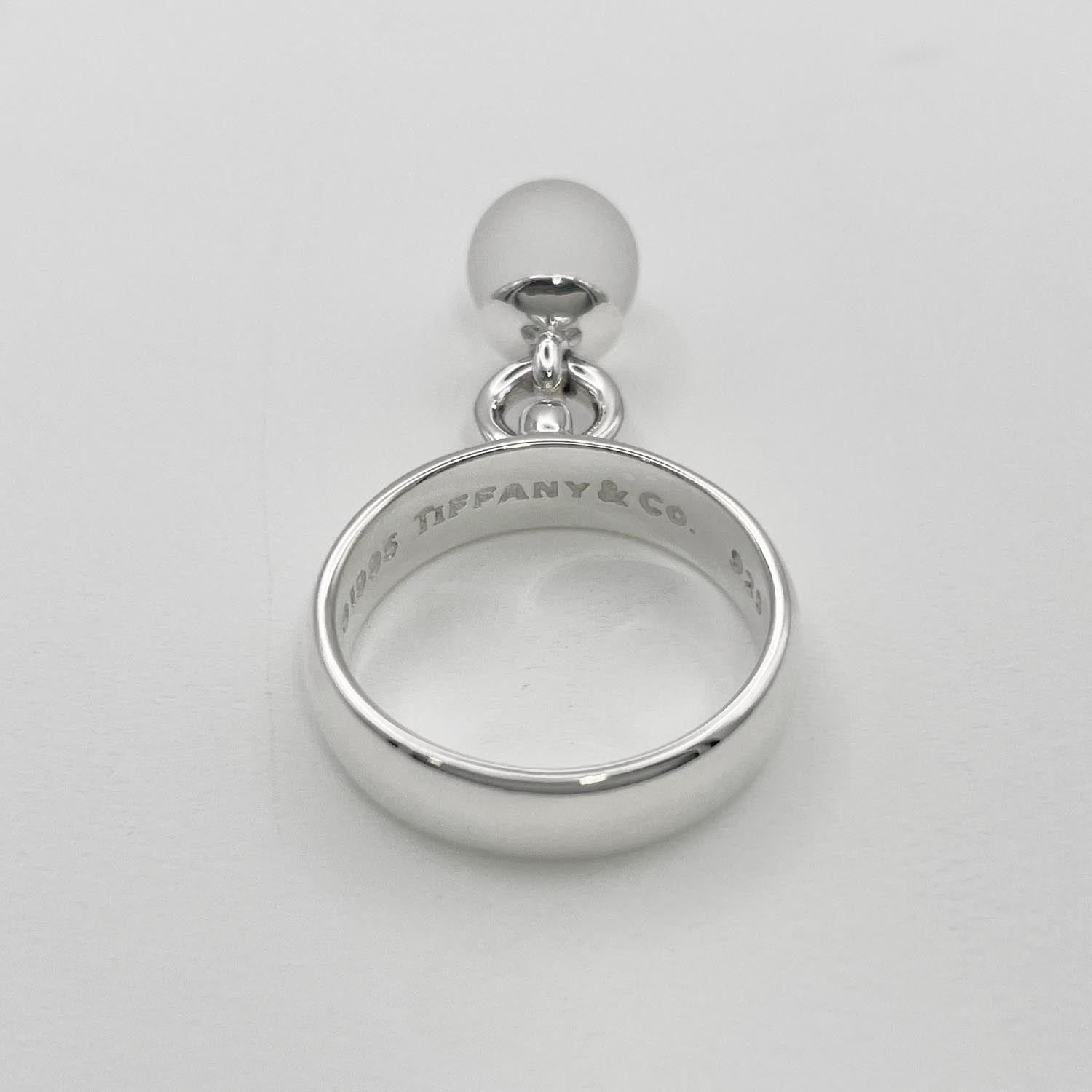 Tiffany&Co. ティファニー 12.5号 ボールダングル リング 指輪