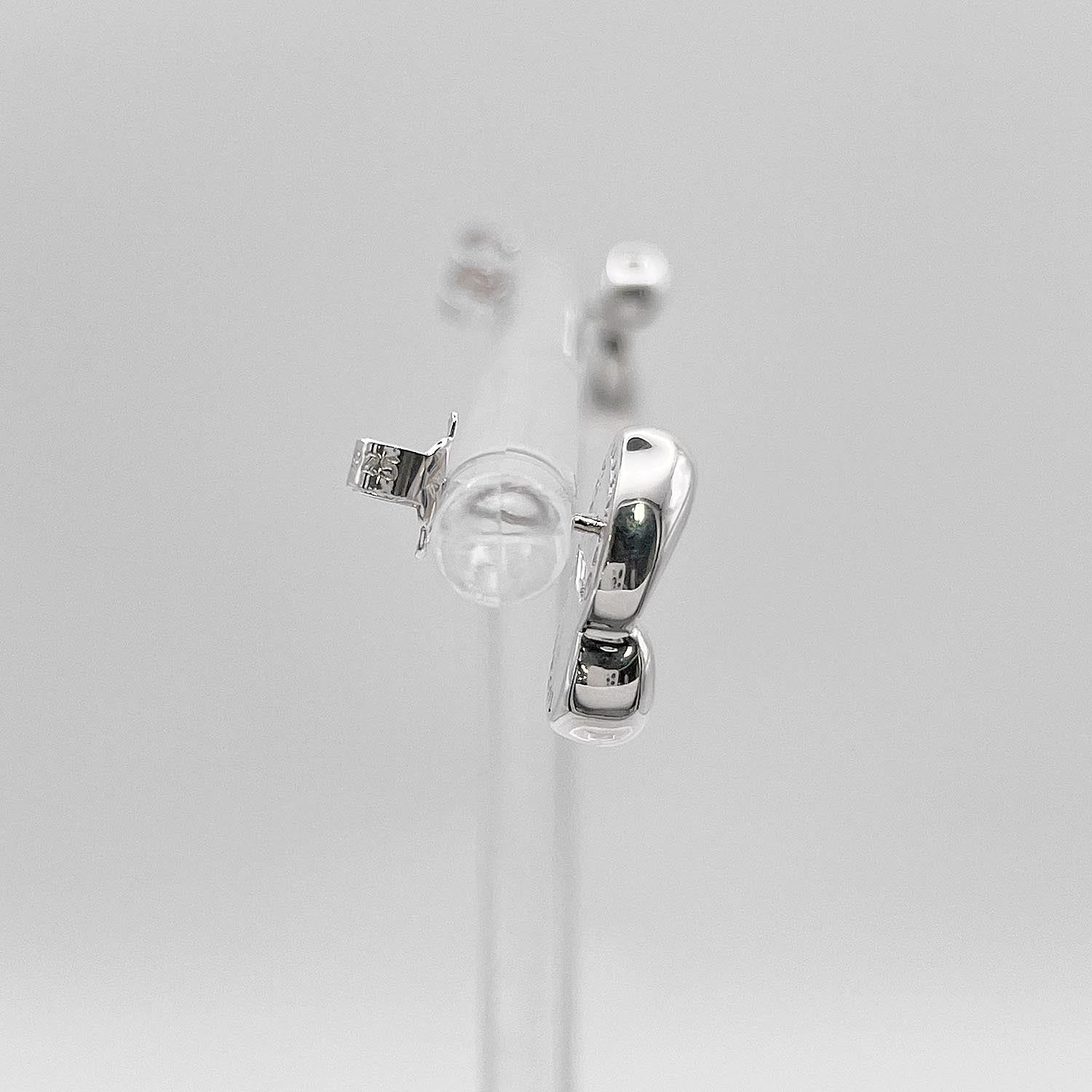 Tiffany&Co. ティファニー ダブル ティアドロップ ピアス SV925 有機的